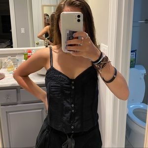 such a cute black top